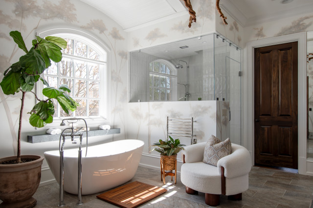 Light-Filled Primary Bath With Spa-Like Updates
